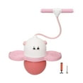 thumbnail image 2 of Pelota de salto Pogo, juguete de salto Pogo, juegos de entrenamiento, ejercicio, entrenamiento de equilibrio, parque infantil antideslizante con luz, Rosa, 2 of 8