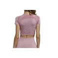 thumbnail image 2 of Set Deportivo Top Manga Corta Sports Store I Brown Talla CH Rosa, 2 of 2
