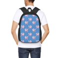 thumbnail image 4 of Balery Cute Poodle Dog Mochila para hombre y mujer - Tela Oxford 600D resistente - Gran capacidad, resistente al agua, ideal para la escuela, viajes y senderismo, 4 of 6