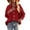 Red, variant on Fall Clothes for Women 2024 Soft Lapel Loose Shirt Jacket Long Sleeve Lightweight Shacket Coat S