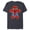 Navy Heather, variant on Marvel Spider-Man Holiday Christmas Gingerbread Man Cookie - Short Sleeve Blended T-Shirt for Adults - Customized-Purple