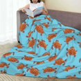 thumbnail image 6 of Sikiie Turtle Ultra-Soft Micro flannel Blanket Luxury All Seasons Warm Blanket for Bedding Sofa and Travel (4 sizes)-80"x60", 6 of 7