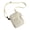 White, variant on bestolf Unisex Crossbody Sling Bag Oxford Fabric Shoulder Bag Small Crossbody Bag with Adjustable Strap for Men Women Daily Commute Street (Black )