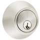thumbnail image 4 of Lote de 2 serrures de porte en acier inoxydable à pêne durmiente monocylindre con 3 clés Ouverture simple pour portes intérieures et extérieures, serrure de chambre à Coucher, en chrome satiné, 4 of 5
