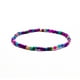 thumbnail image 5 of sweethay Pulseras de tobillo con cuentas de arroz Colorfast Cadenas de tobillo duraderas Tobilleras de niñas elegantes multiusos bohemias uno 2Conjunto, 5 of 6
