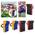 thumbnail image 5 of Protector de placaje de fútbol con cuña y asas, almohadilla de bloqueo de fútbol ficticia con cuña de rugby para jugar, entrenar en interiores y exteriores, 5 of 5