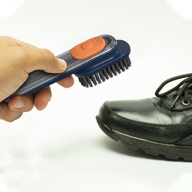 TIMIFIS Cleaning Brush Multi Functional Liquid Added Shoe Brush, Washing Brush, Household Press Type Cleaning, Shoe Brushing, Shoe Brushing, No Damage To The Shoe Brush -