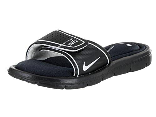 Feudal Noreste Treinta Nike Comfort Slide Womens Sandals (6, Black/White) - Walmart.com