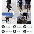 thumbnail image 3 of MANARC Women Cotton Crew Socks Soft Comfortable Thin And Breathable on Top Durable Double Layer Cushioned Reinforced Sole. 4 Pack White, Navy Blue, Light Grey, Black., 3 of 5