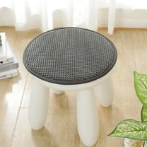 DcGZvy Chair Pads 25cm/9.84in Small Seat Pad Round Seat Cushion for Suitable for Balcony, Living Room And Bedroom Cute Chair Pad Solid Color Kitchen Chair Cushions Non Slip Home Decor