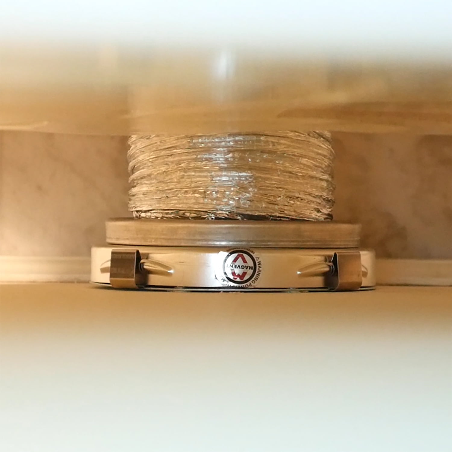 MagVent MV-180 Magnetic Dryer Vent Kit – 180° Straight, Home, Easy Installation Dryer Vent Coupling