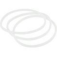thumbnail image 1 of Blender Rubber Seal Ring Russell Hobbs Blender Rubber Seal Rubber White 6pcs Replacement Gaskets Rubber Seal Ring For Magic Bullet Flat Cros, 1 of 3