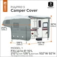 thumbnail image 4 of Classic Accessories Over Drive PolyPRO™3 Camper Cover, Fits 8' - 10' Campers, 4 of 13