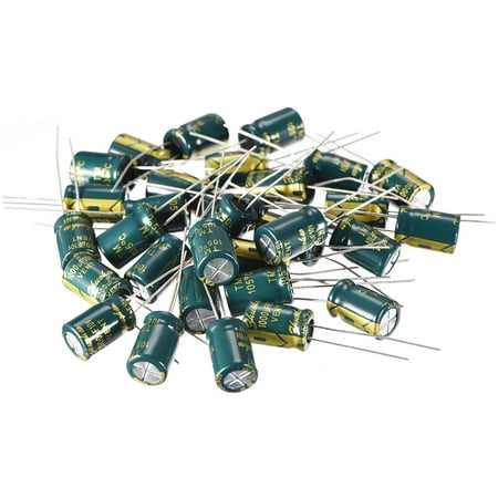 Aluminum Radial Electrolytic Capacitor 1000uF 10V Life 8 x 12mm 30pcs