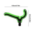 thumbnail image 3 of Soporte para Caña Pescar Carpa Cabezal Descanso Accesorios Pesca () Verde, 3 of 3