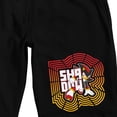 thumbnail image 7 of Sonic The Hedgehog Shadow In Hedgehog Head Adult Black Sleep Pajama Shorts-XXL, 7 of 7