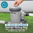 thumbnail image 5 of Bestway 2,500 GPH Filter Pump for Above Ground Swimming Pool w/ Type IV-B Cartridge, 5 of 9