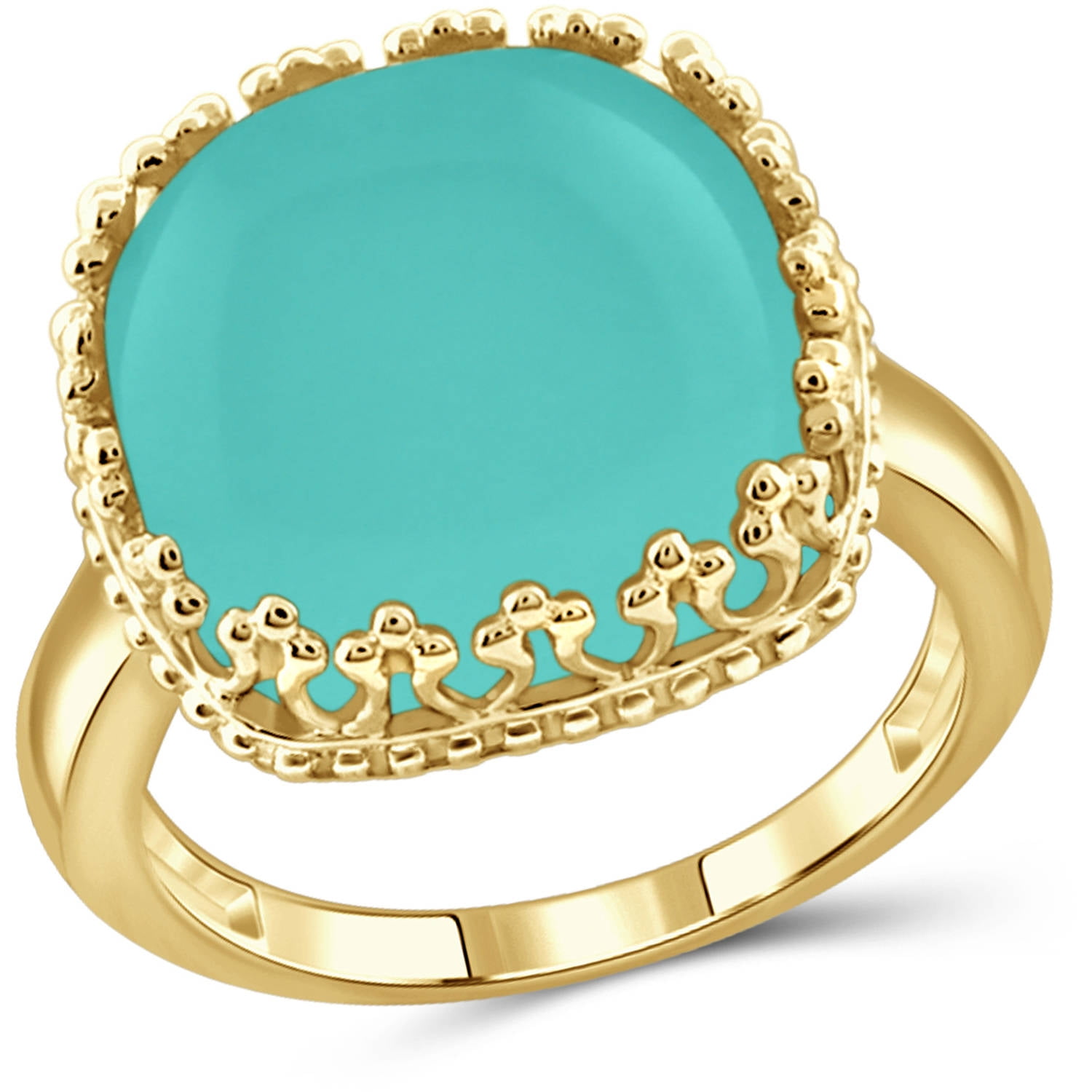 JewelersClub 10-3 4 Carat T.G.W. Chalcedony 14kt Gold over Silver Fashion Ring by JewelersClub