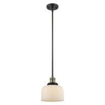 Innovations Lighting 201S X-Large Bell X-Large Bell 1 Light 12" Wide Pendant - Black /