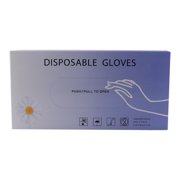 Lyinloo Plastic Clear Disposable Gloves Garden Restaurant Home Food Baking Tool