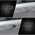 thumbnail image 5 of Door Trim Cover Front Driver Left Door Handle Cover Fit for Ford for Mustang 2015-2020 Dark Gray, 5 of 8