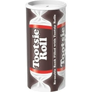 Tootsie Roll, Midgees Reusable Bank, Peanut Free, Gluten Free, 4 oz. Contains Milk and Soy.