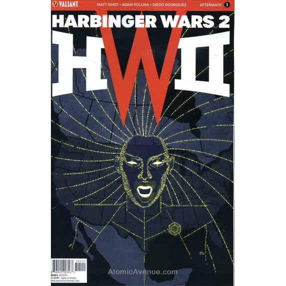 Harbinger Wars 2: Aftermath #1A VF ; Valiant Comic Book