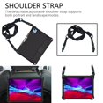 thumbnail image 3 of Case For iPad Pro 11 inch M4 (2024)/Air 11 M2 (2024)/Air 11" M3 (2025) Lightweight Contrast Color Cover With Pen Holder and Shoulder Strap, 3 of 6