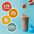 thumbnail image 3 of Garden of Life Organic Creamy Protein with Oat Milk, Chocolate Brownie, 20 Servings, 3 of 6