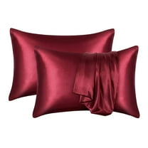 Dvumao Sleeping Pillows Clearance, Pcs Emulation Silk Satin Pillowcase Comfortable Cover Pillowcase For Bed Hair Beauty Covers, Women Gifts