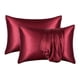 thumbnail image 5 of Cubiertas de Almohada de Otoño 2 Piezas de Fundas de Almohada de Seda Simuladas, Fundas de Almohada Cómodas para Camas, Fundas de Almohada para el Cuidado Del Cabello Tiran Fundas de Almohada, 5 of 8