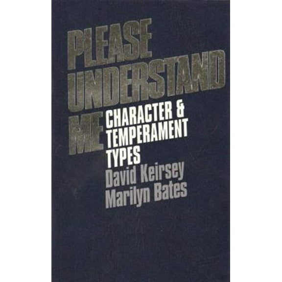 Pre-Owned Please Understand Me: Character and Temperament Types (Paperback) 0960695400 9780960695409