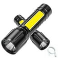 thumbnail image 2 of EGNMCR Camping & Hiking LED Flashlight 1000 Lumens Super Bright Flashlight Zoomable Rechargeable Flashlight With 4 Modes Powerful Handheld Flashlight Long range light, 2 of 9