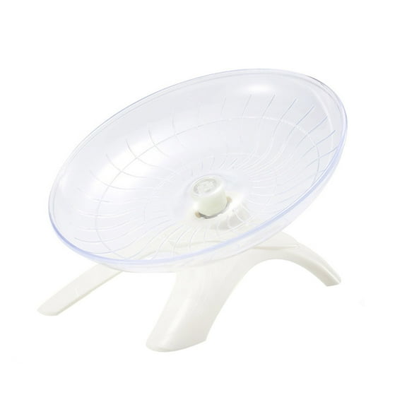 OUNONA silent runners hamster wheel exercise wheel White Small Animals Round 1Pack