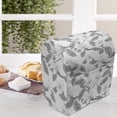 thumbnail image 4 of Floral Lounger Chair Bag, Garden Plant Related Hand Drawn Printing of Plumeria Flowers and Leaves Motifs, High Capacity Storage with Handle Container, Lounger Size, Grey and White, by Ambesonne, 4 of 5