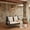 Beige, variant on Resenkos Porch Swing, Single Person Hanging Seat with Seat and Back Cushions-Navy, Hanging Outdoor Porch Swings for Garden, Backyard