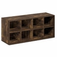 thumbnail image 5 of Furinno FANO 8-Cube Stackable Shoe Rack for Closet Entryway Amber Pine, 5 of 5