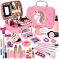 thumbnail image 1 of Kit de maquillaje Flybay Kids para niñas de 4 a 8 años con estuche cosmético, 1 of 7