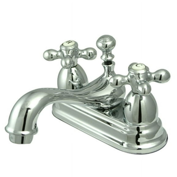 Elements Of Design Es3601ax Double Handle 4" Centerset Bathroom Faucet - Chrome