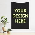 thumbnail image 2 of Custom Tapestry Personalized Backdrop with Text Customized Wall Hanging for Room Activity Party Wedding Birthday Gift and Bedroom Aesthetic,Vertical,40x60 Inch, 2 of 4
