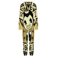thumbnail image 5 of Bendy And The Ink Machine Unisex Onesie Pajamas Zipper Jumpsuit Hooded One Piece Sleepwear for Family Mens Womens, 5 of 8
