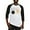 Black/White, variant on CafePress - Bowling How We Roll Baseball Jersey - Cotton Baseball Jersey, 3/4 Raglan Sleeve Shirt