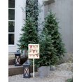 thumbnail image 3 of Eveokoki Yard Sign with Stakes Christmas Lawn Sign Colorful Lawn Patio Yard Decorations for Holiday Party Home Lawn Pathway Walkway Decorations Supplies, 21.6", 3 of 5
