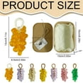 thumbnail image 3 of Crystal Grape Soap 2 Calendula, Grape Soap On A Rope Handmade Grapes Cluster Shaped Soaps & Body Grapes Bunch Soaps For Shower Hanging For Kitchens Or Bathrooms DIY Home Decor，Air Freshening, 3 of 6