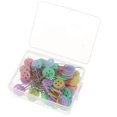 thumbnail image 3 of Guardoinrt 100 Pcs Boutons Épingles à Tête Épingles à Coudre pour Artisanat Style A 1Set, 3 of 6