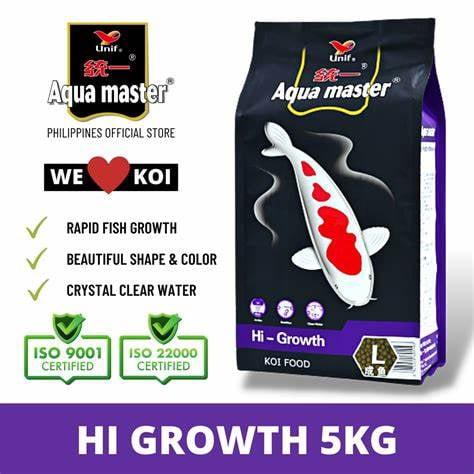 Aqua Master Hi Growth Koi Food (5 KG) - Small Pellets
