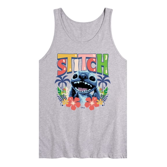 Lilo & Stitch - Stitch Hawaiian Frame - Men's Sleeveless Graphic Tank