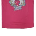 thumbnail image 4 of My Little Pony Big Girl's Pink Graphic Print T-Shirt - Size: M (7-8), 4 of 4