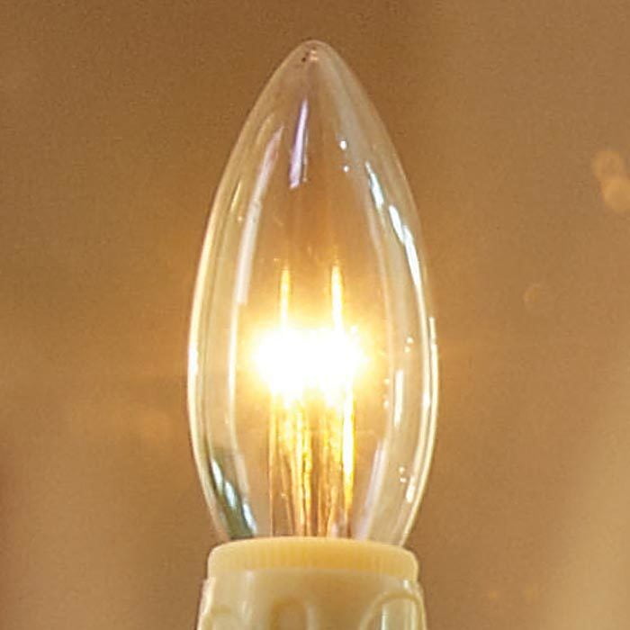4Pack LED Candle Bulbs with "Streetside Brightness"