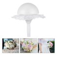 thumbnail image 3 of Bridal Bouquet Holder Foam Handle for Flower Arrangement 2Sets, 3 of 4